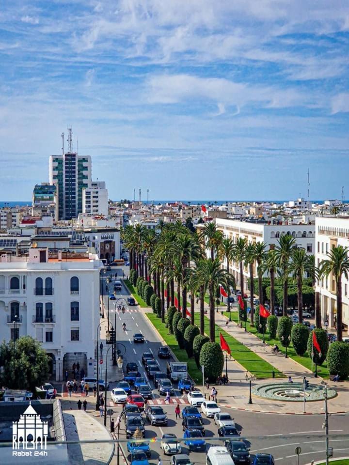 Rabat, Hassan Downtown: Tramway, Sunshine, Privacy Apartment Exterior foto