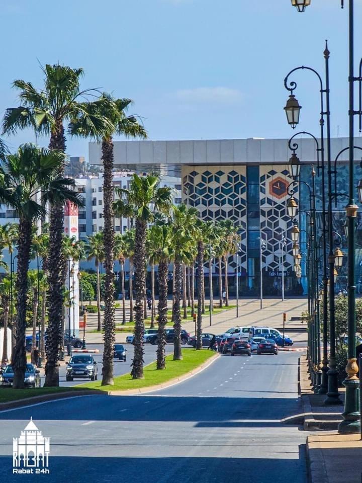 Rabat, Hassan Downtown: Tramway, Sunshine, Privacy Apartment Exterior foto